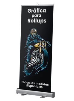 Lona roll up publicitario