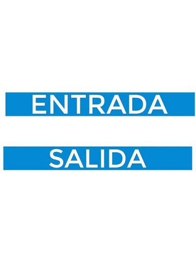 Vinilos entrada y salida